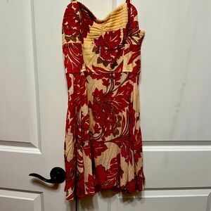 BOG collective vacation ready floral mini dress size S NWT‎